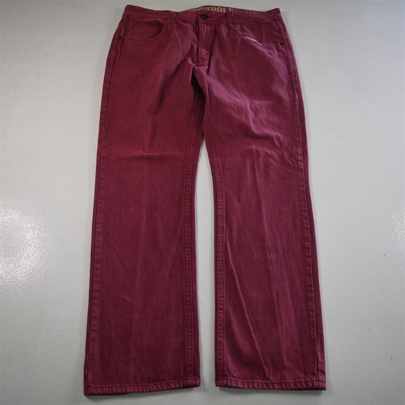 Southpole 38x32 Straight 5‎ Pocket Pink Denim Mens Jeans - Picture 1 of 9